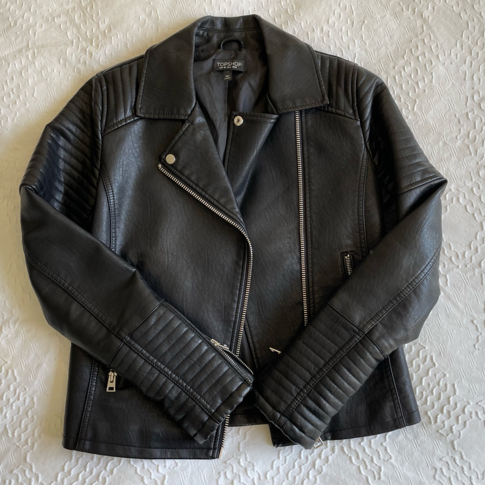 Topshop Leather Jacket